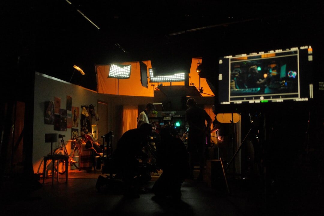 behind the scenes tv studio