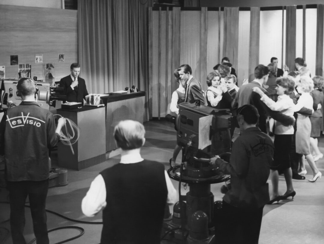 retro tv studio