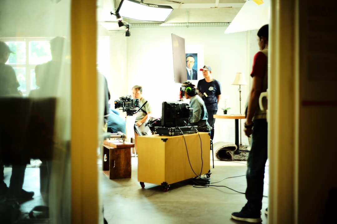 behind the scenes tv studio